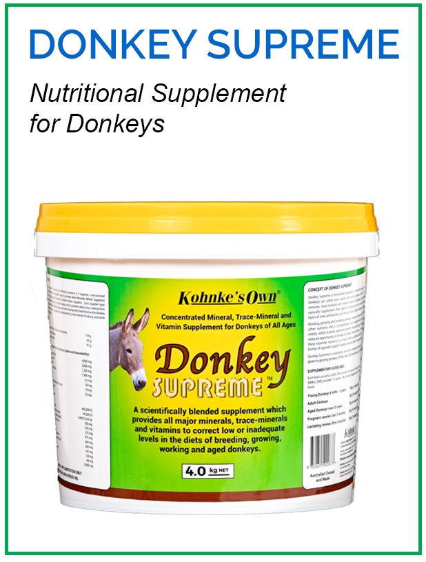 Donkey Supplements